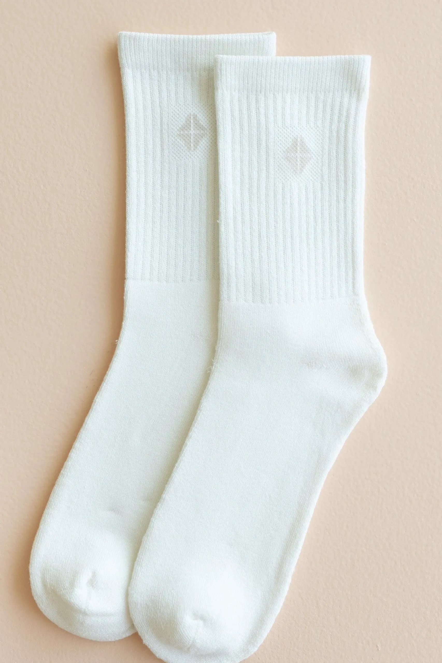 Adult Crew Socks in Cloud