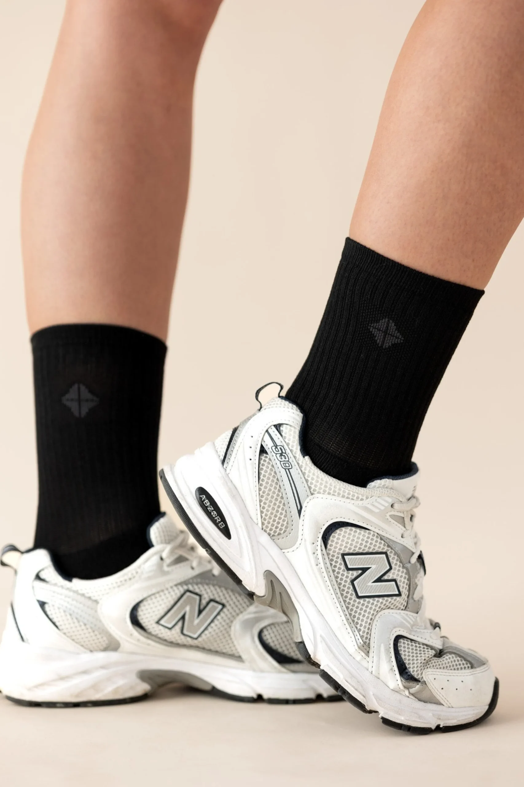 Adult Crew Socks in Midnight