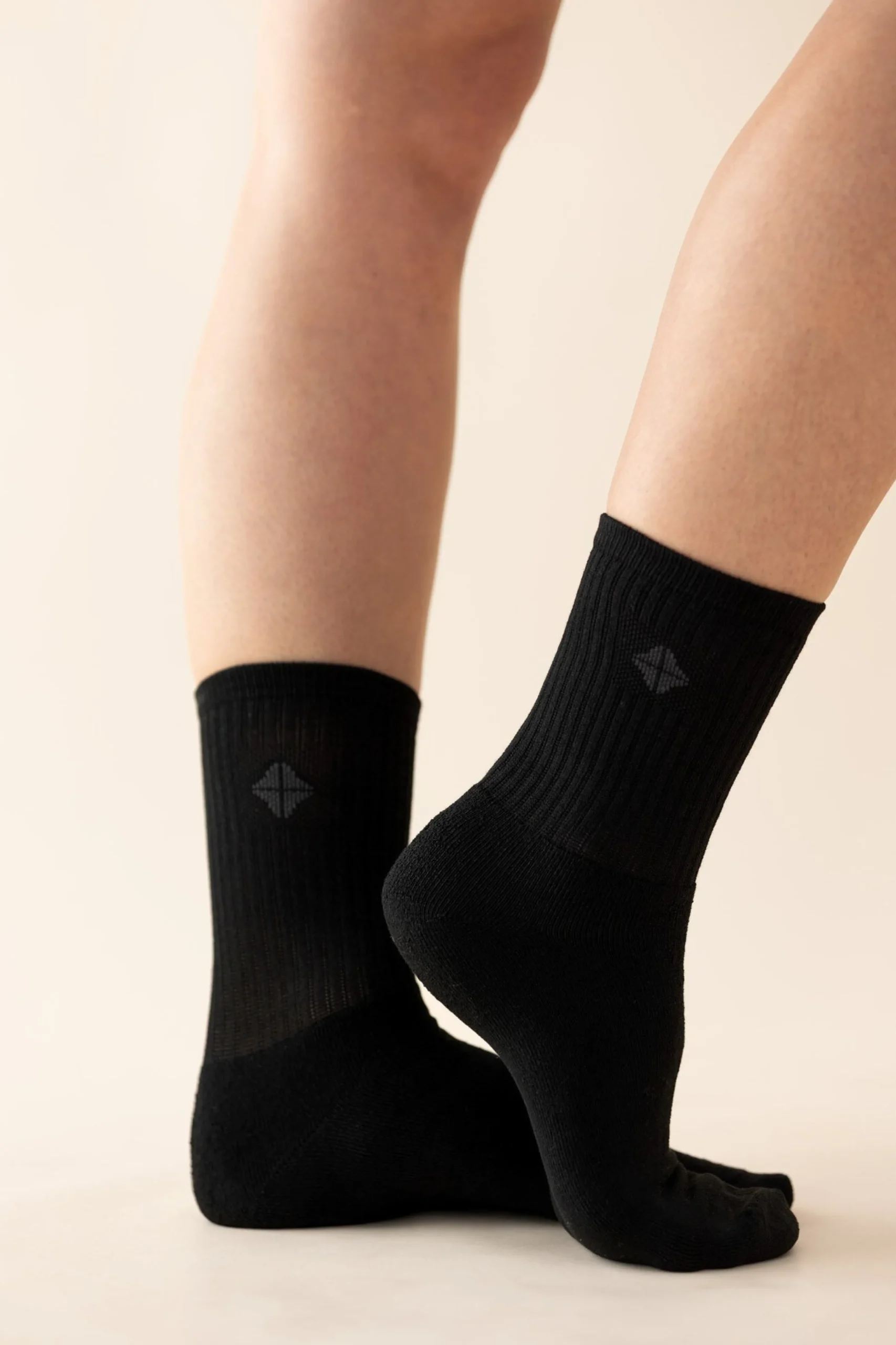 Adult Crew Socks in Midnight