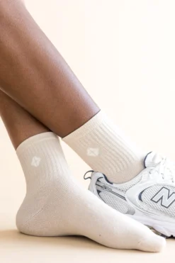 Adult Crew Socks in Oat