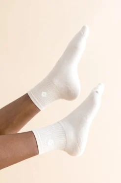 Adult Crew Socks in Oat