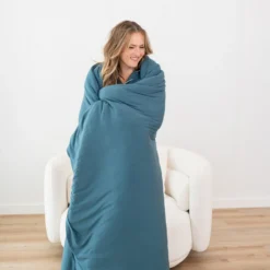 Adult Quilted Blanket in Atlantic 2.5