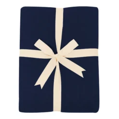 Adult Quilted Blanket in Navy 2.5