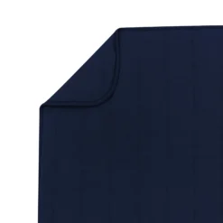 Adult Quilted Blanket in Navy 1.0