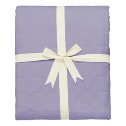 Adult Quilted Blanket in Taro 2.5