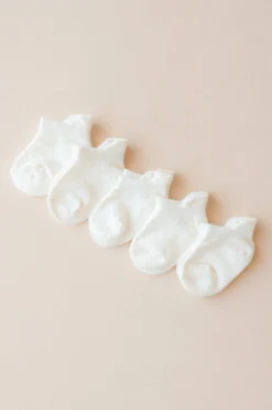 Ankle Socks Combo 5-Pack in Cloud