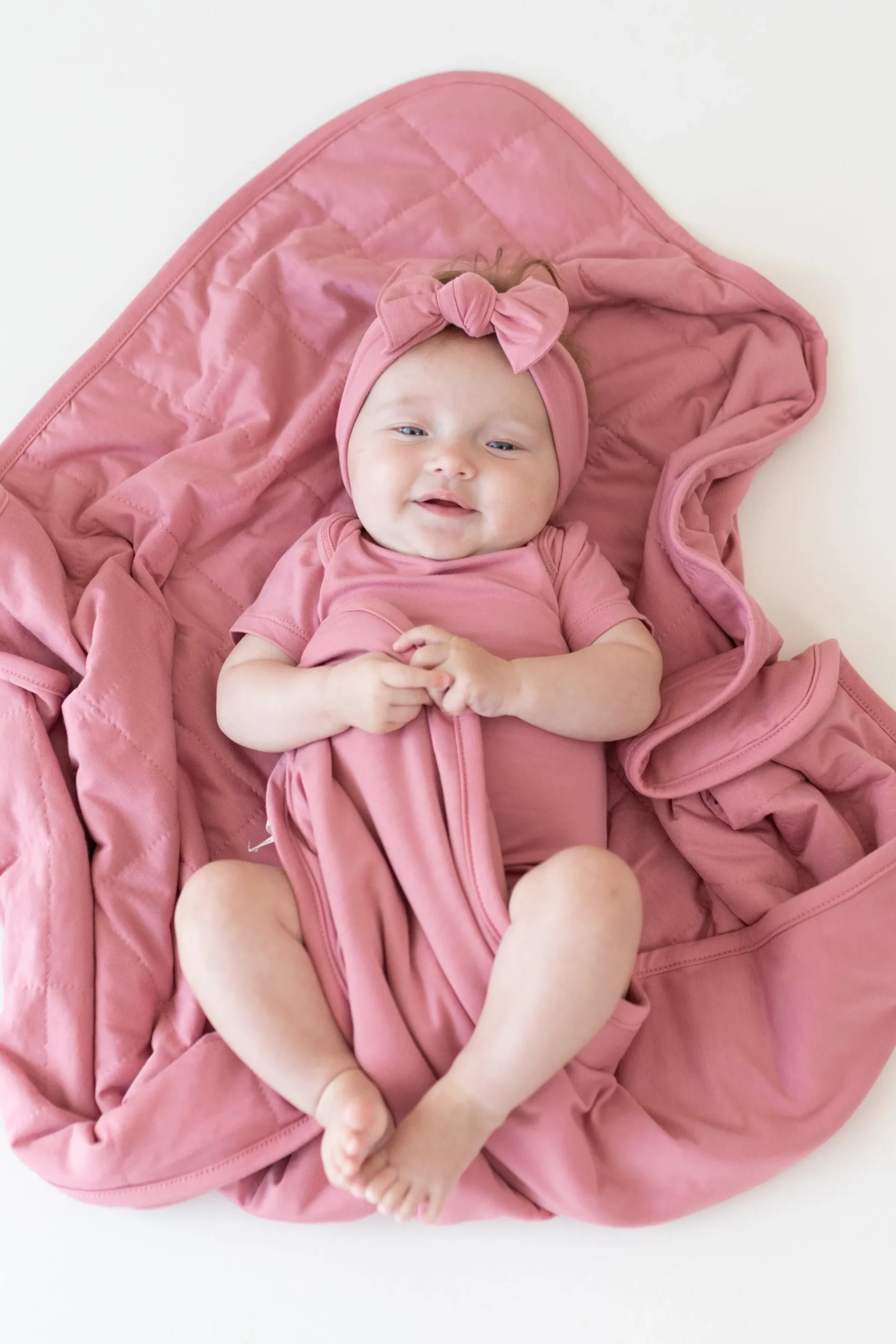 Baby Blanket in Apple Blossom 1.0