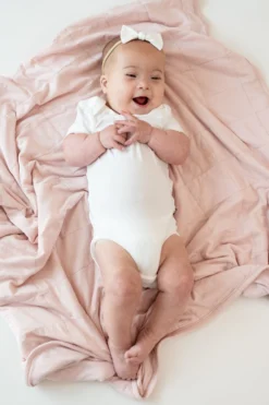 Baby Blanket in Blush 1.0