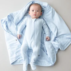Baby Blanket in Breeze 1.0
