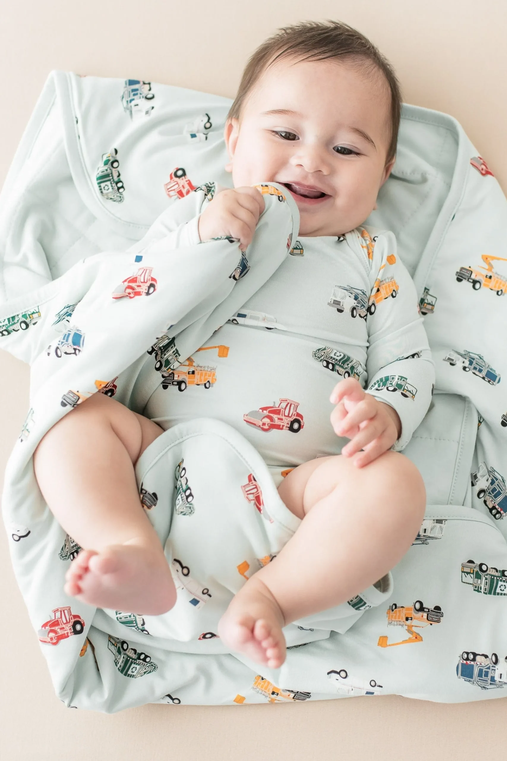 Baby Blanket in City Vehicles 1.0