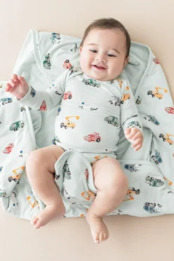 Baby Blanket in City Vehicles 1.0