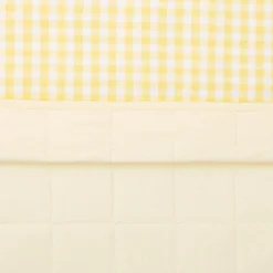 Baby Blanket in Gingham Chamomile 1.0