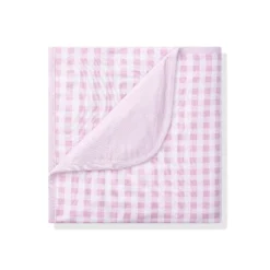 Baby Blanket in Gingham Thistle 1.0