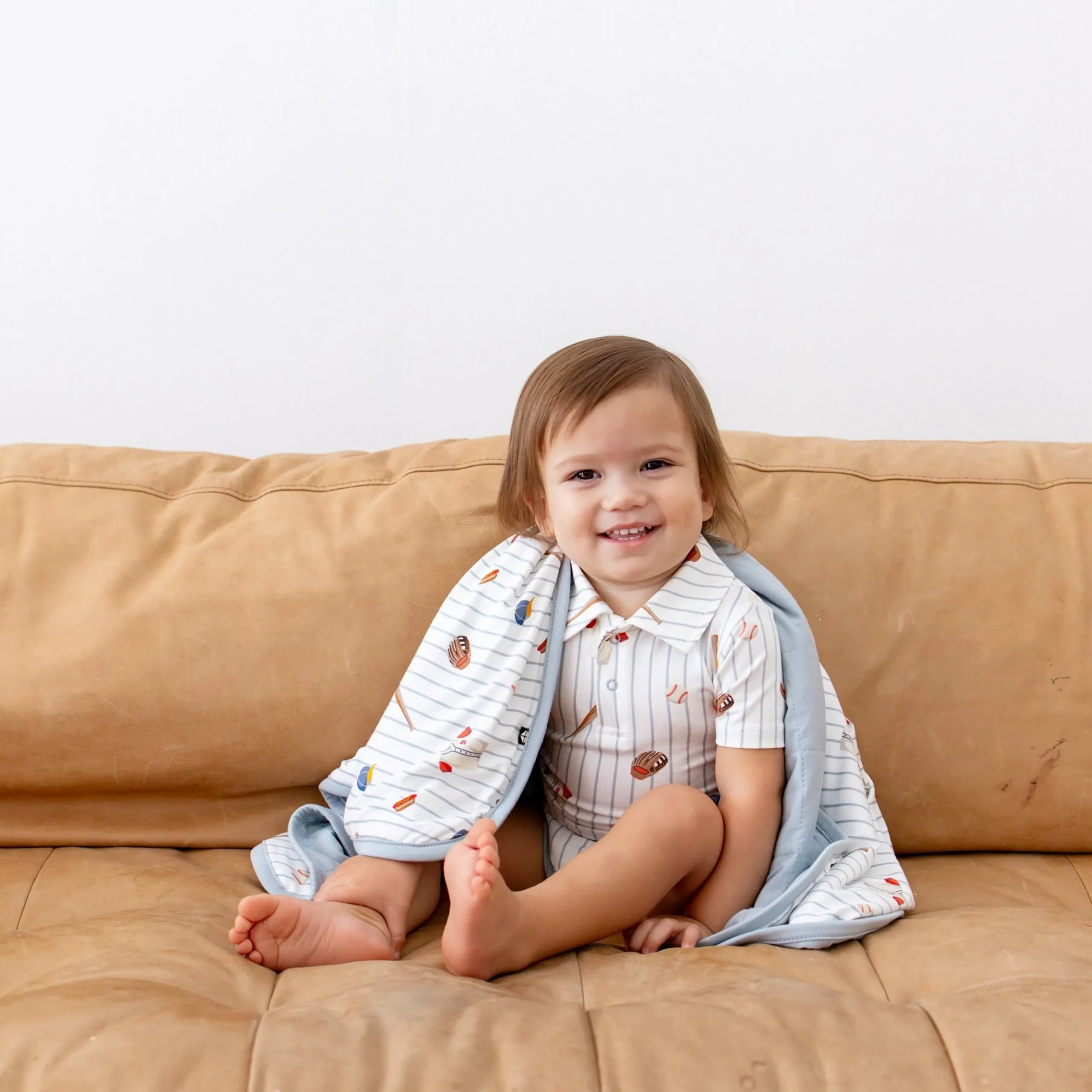 Baby Blanket in Home Run 1.0