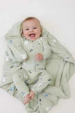 Baby Blanket in Soccer 1.0