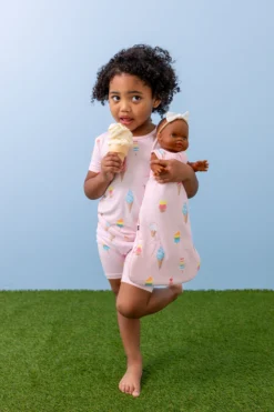 Baby Doll Sleep Bag in Sakura Ice Cream