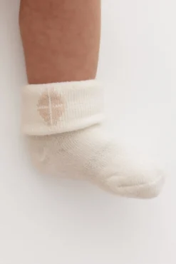 Baby 3-Pack Socks in Cloud