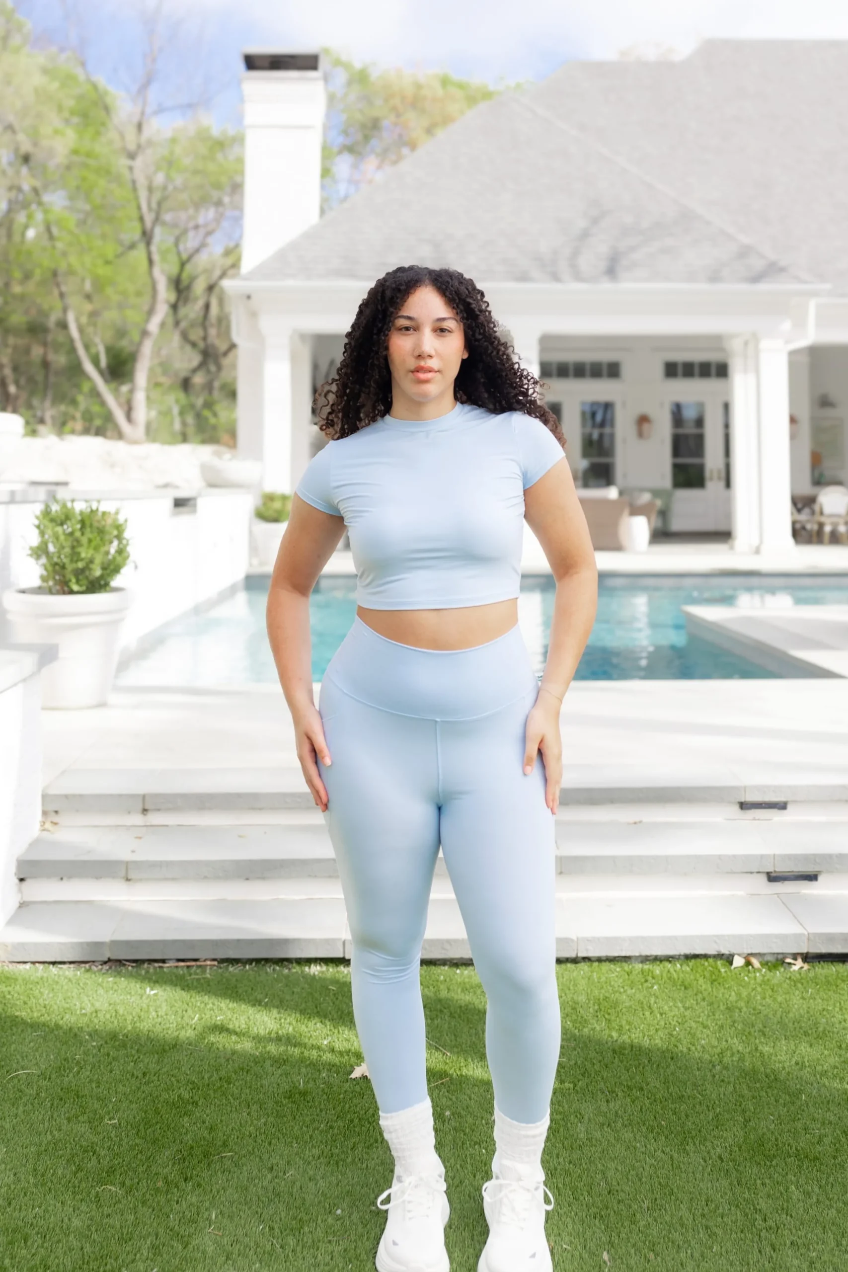 Bamboo Flex Baby Tee in Breeze