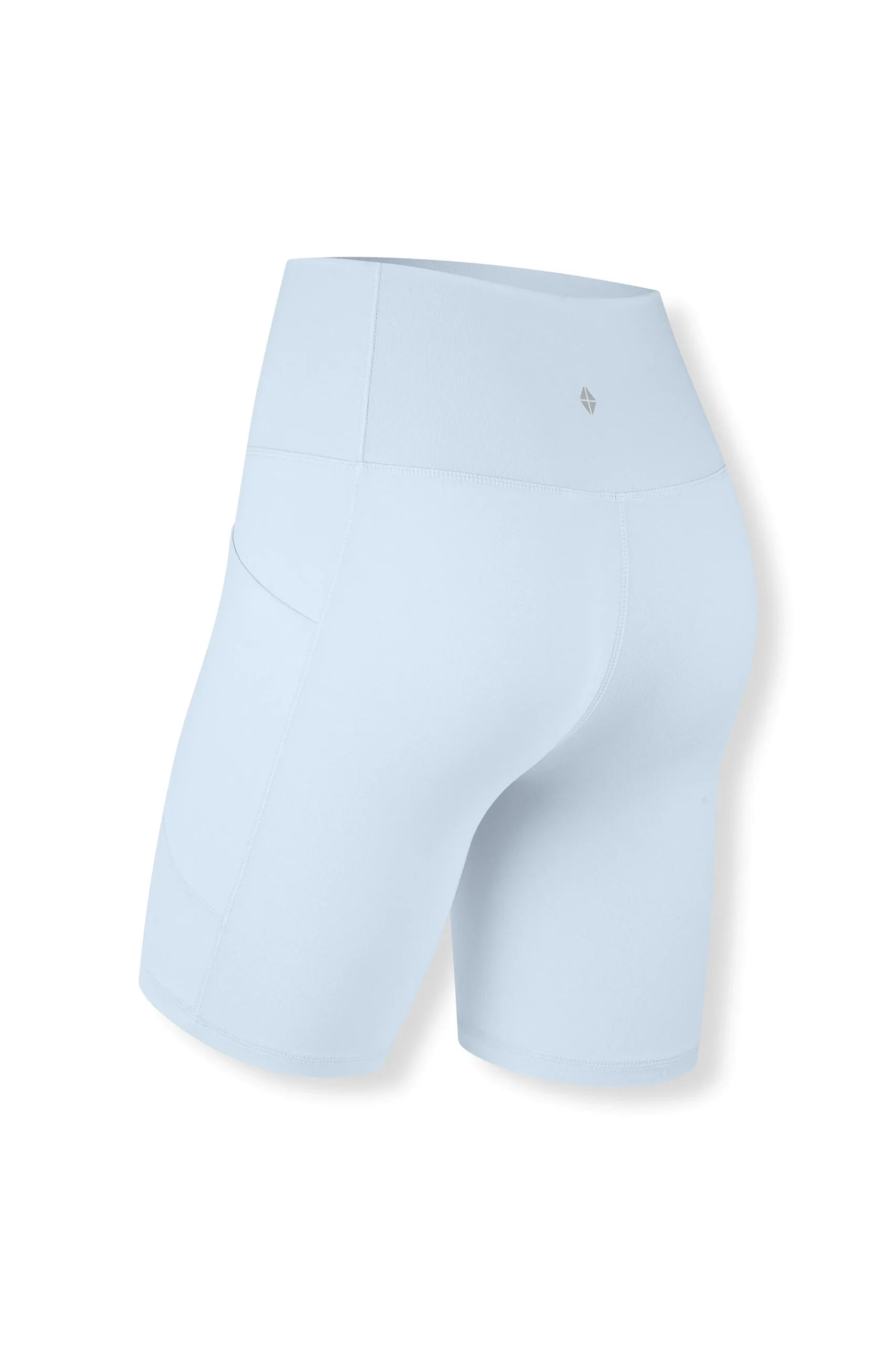 Bamboo Flex High Rise Biker Short in Breeze