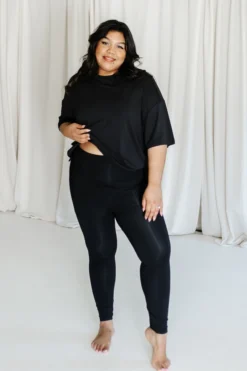 Bamboo Flex Women’s Leggings in Midnight