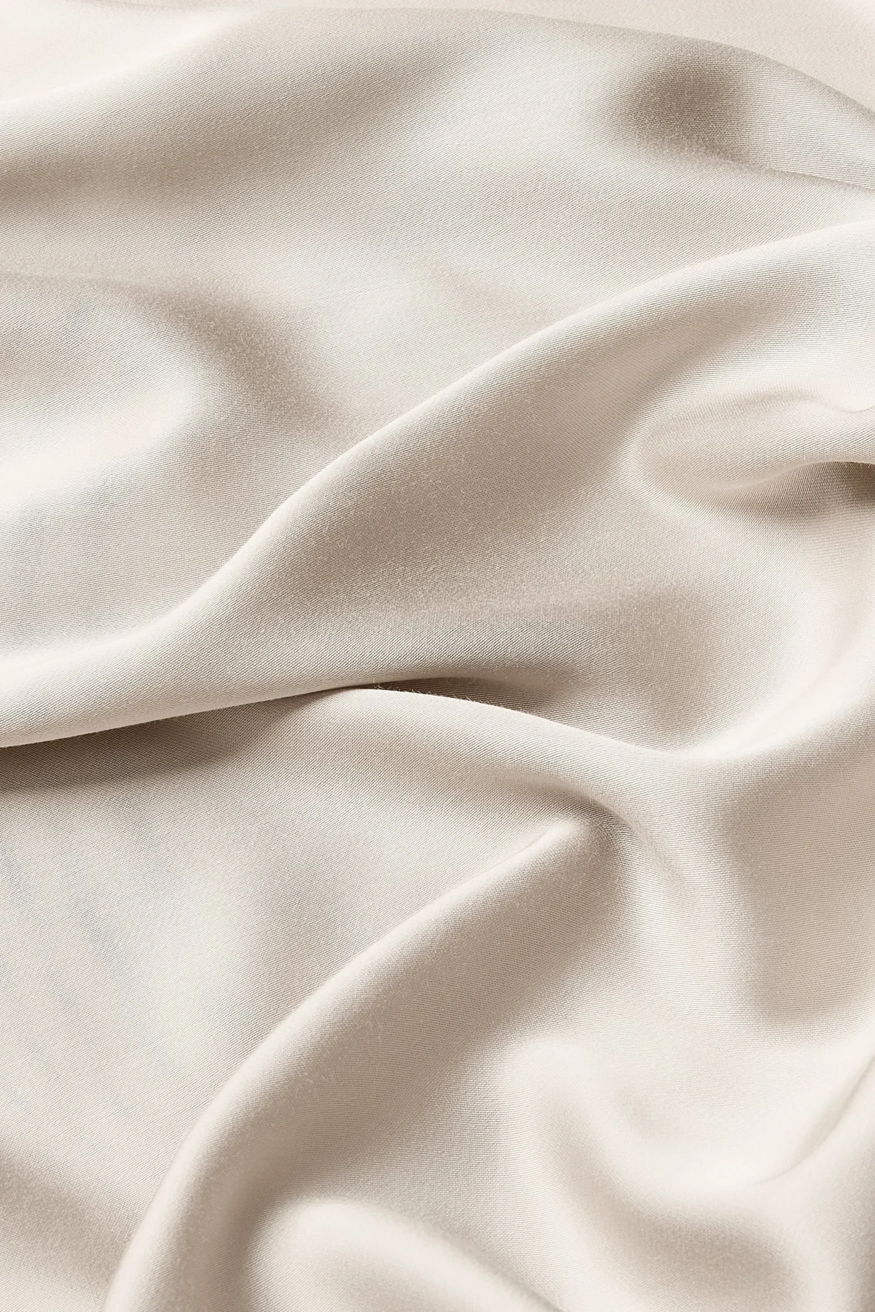 Bamboo Sateen Pillowcase Set in Sand Stone