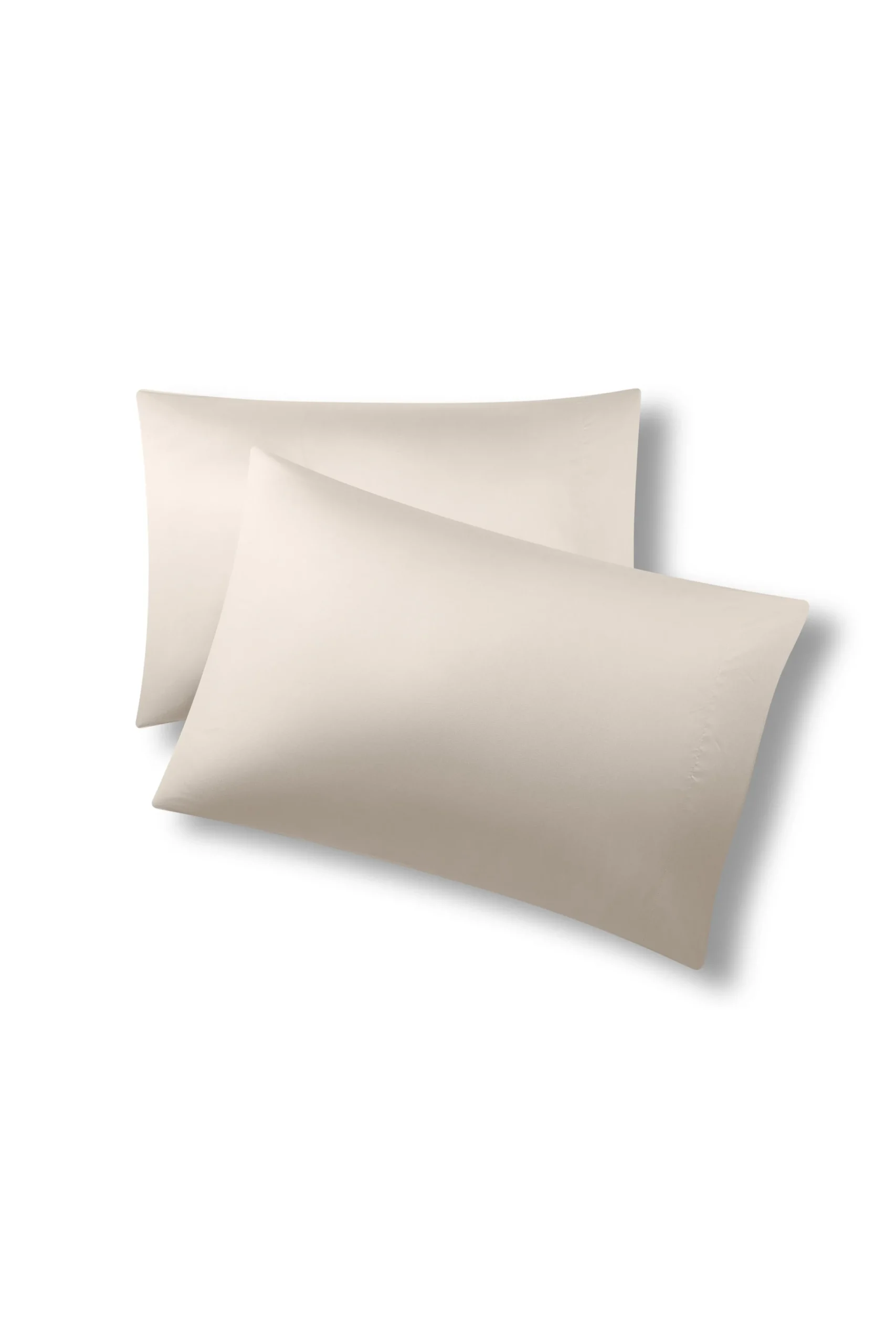 Bamboo Sateen Pillowcase Set in Sand Stone