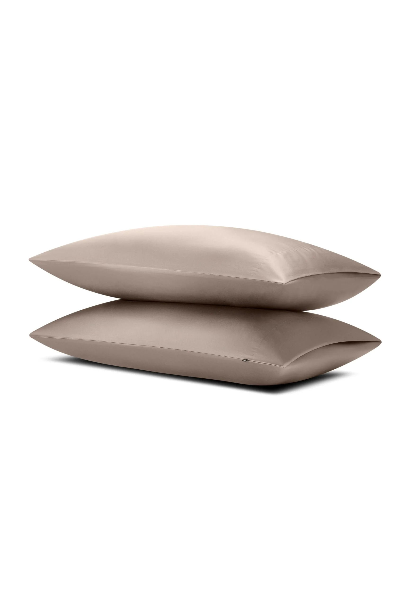 Bamboo Sateen Pillowcase Set in Truffle
