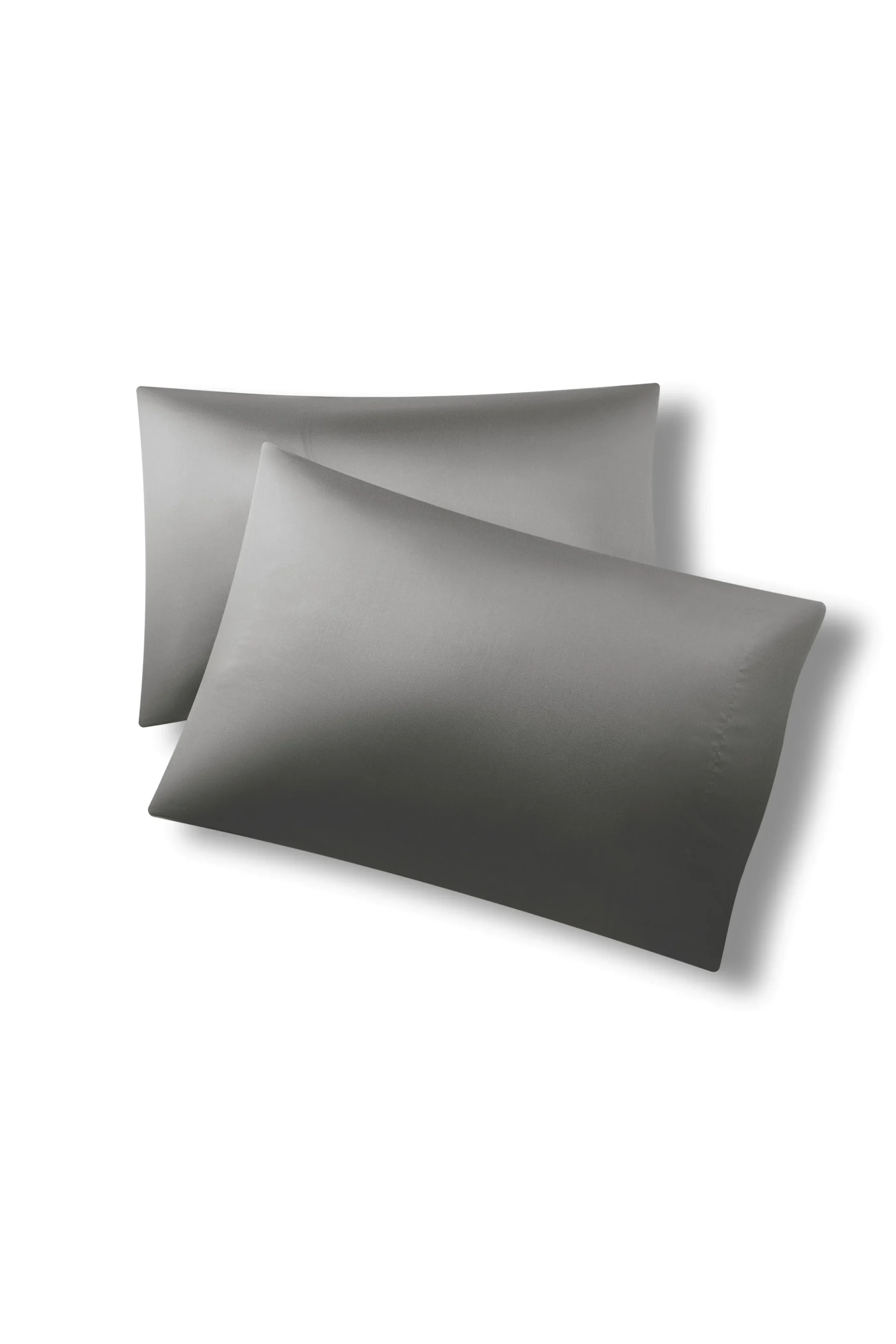 Bamboo Sateen Pillowcase Set in Ash