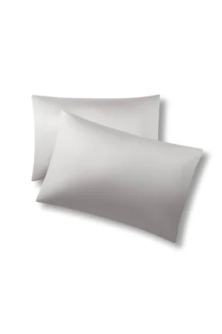 Bamboo Sateen Pillowcase Set in Dove Gray