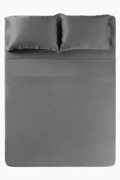Bamboo Sateen Sheet Set in Ash