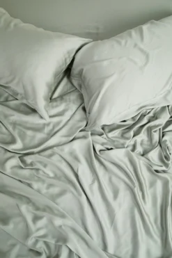 Bamboo Sateen Sheet Set in Eucalyptus