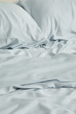 Bamboo Sateen Sheet Set in Ice