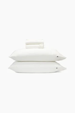 Bamboo Sateen Sheet Set in Shell