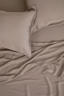 Bamboo Sateen Sheet Set in Truffle