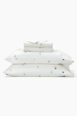 Bamboo Sateen Sheet Set in Wildflower