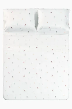 Bamboo Sateen Sheet Set in Wildflower