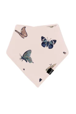 Bib in Blush Butterfly