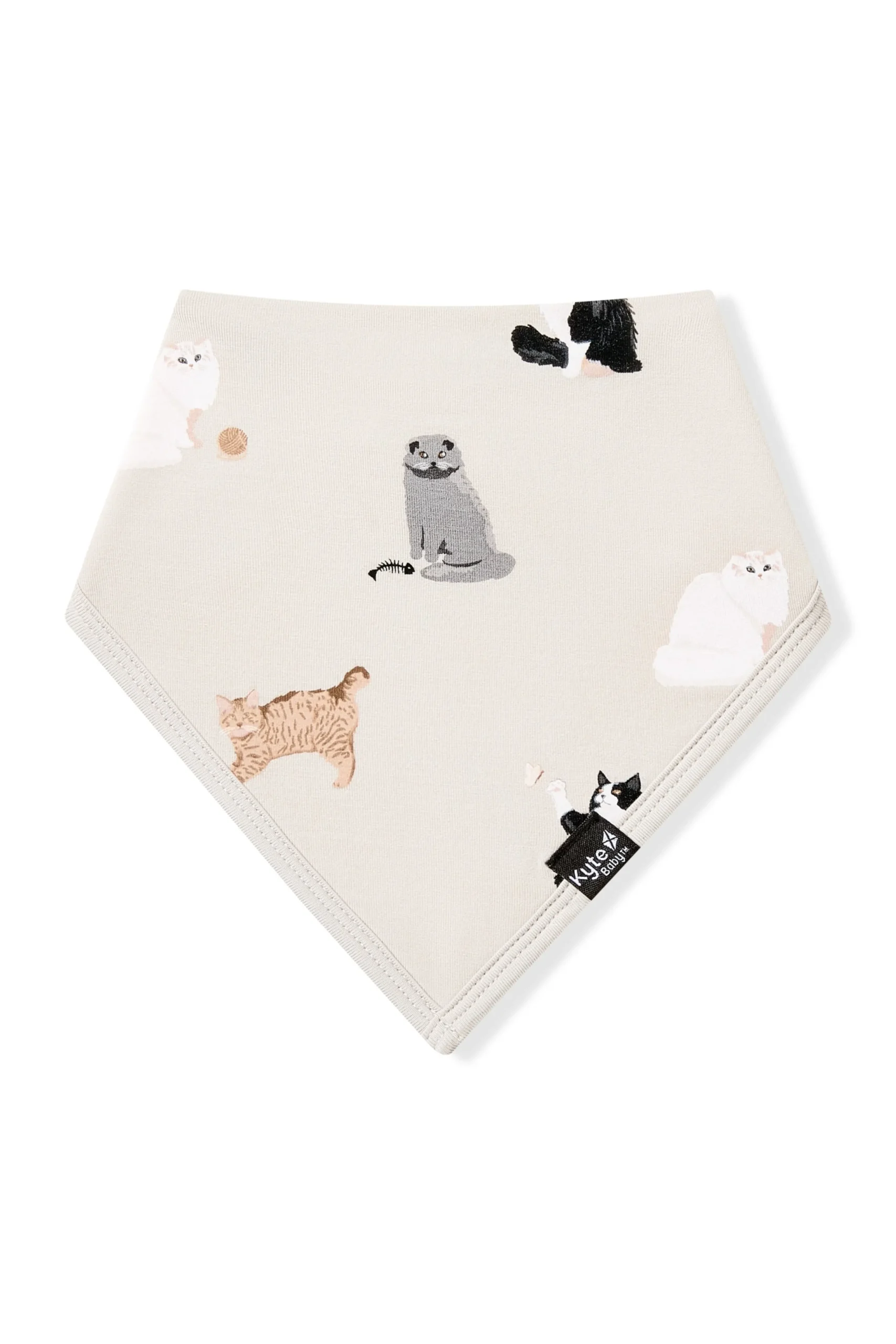 Bib in Fluffy Cat