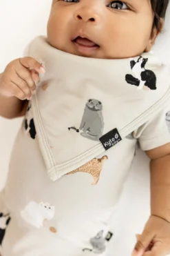 Bib in Fluffy Cat