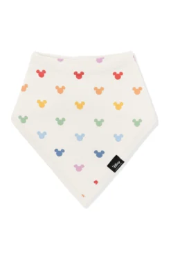 Bib in Pastel Mickey Mouse