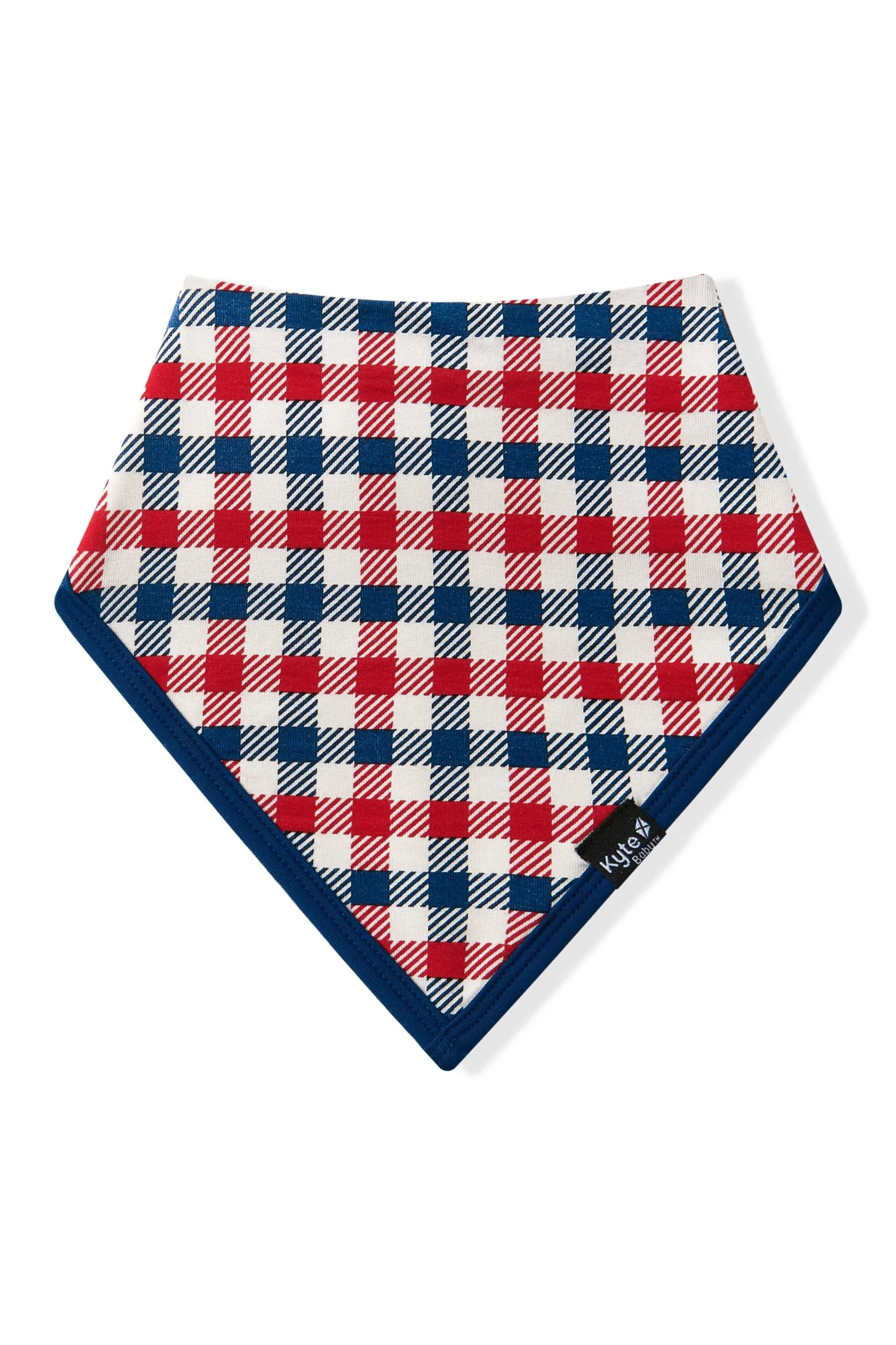 Bib in Patriotic Gingham