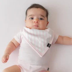 Bib in Small Sakura Stripe