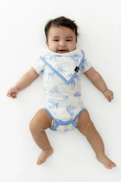 Bib in Toile Safari