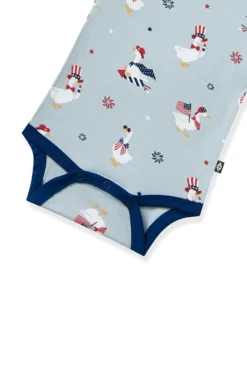 Bodysuit in Patriotic Goose