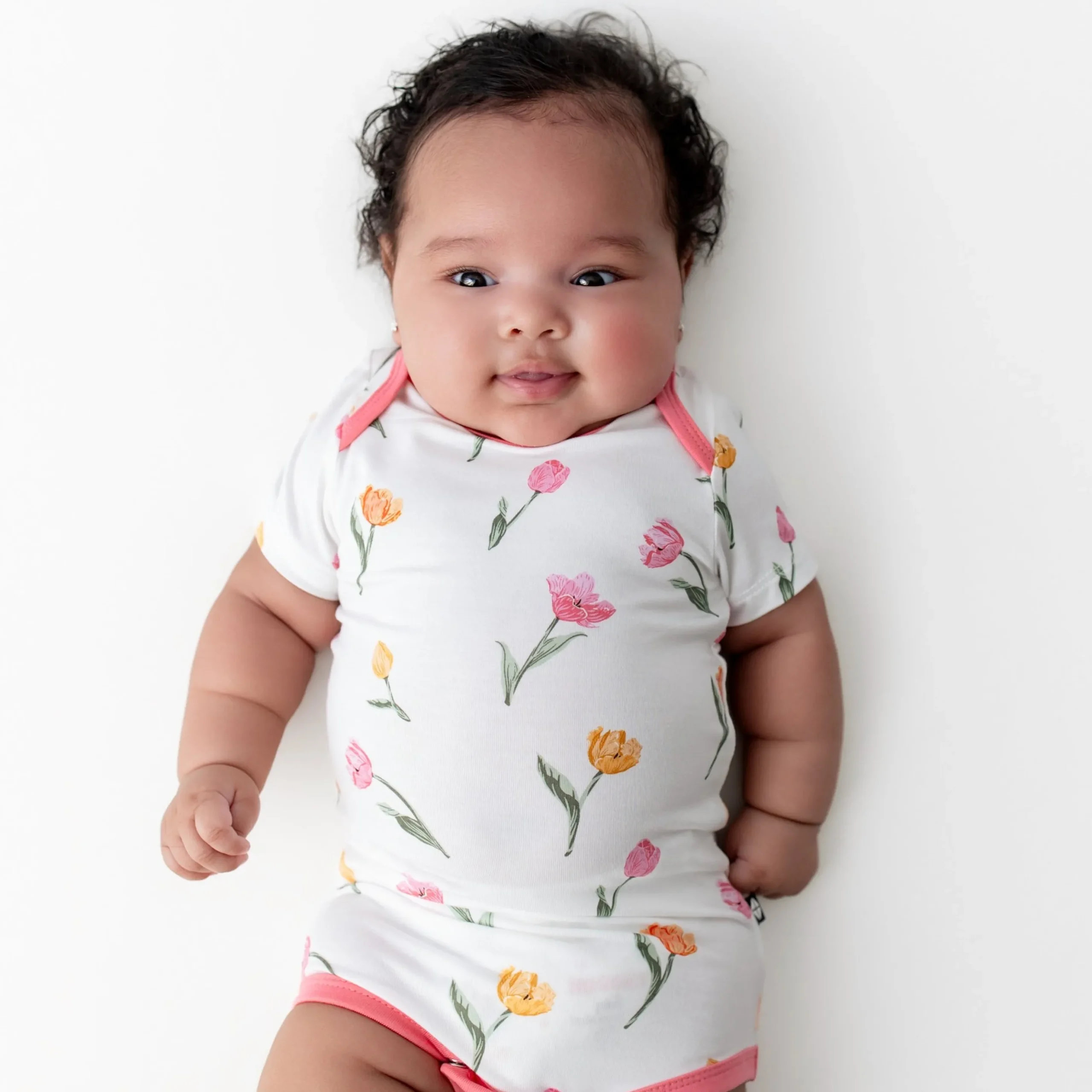 Bodysuit in Tulip