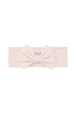 Bow Headband in Blush