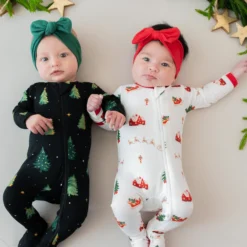 Bow Headband in Cardinal