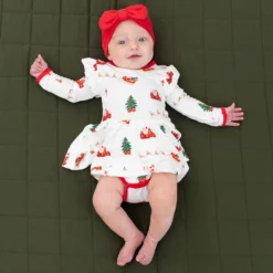 Bow Headband in Cardinal