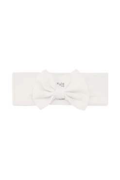 Bow Headband in Oat