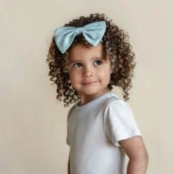 Bow Headband in Sage